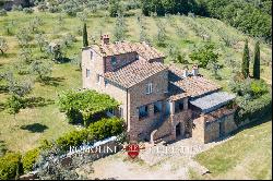 ECO-FRIENDLY FARMHOUSE WITH GARDEN AND OLIVE GROVE FOR SALE TUSCANY