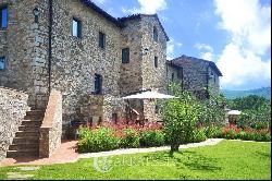 Ref. 8736 Stone village with swimming pool in the heart of Chianti