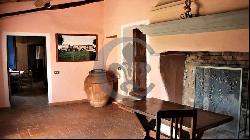 Ref. 5454 Bricks Farmhouse in Siena with Pool and Land.