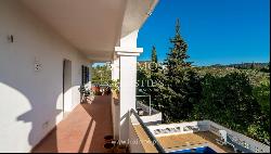 Property for sale, pool, sea view, Sta Brbara Nexe, Algarve, Portugal