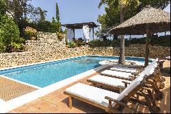 Exclusive Villa on the Cliffs of Cala Galdana with Panoramic Sea Views, for rent