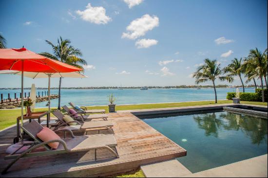 Private Waterfront Villa in famed Ocean Club Estates