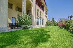 Elegant villa in Montagnola for sale with Lugano Lake view