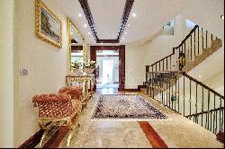 Elegant villa in Montagnola for sale with Lugano Lake view