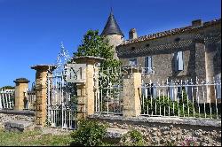 Beautiful historical Bordeaux vineyard estate of approx. 35 ha