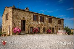 ESTATE AGRITURISMO FOR SALE MONTALCINO, TUSCANY, BRUNELLO