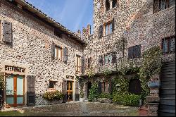 Magnificent 12th-Century Castle with Private Garden near Bergamo