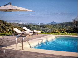 Magnificent provencal domain to rent with views over the bay of Cannes