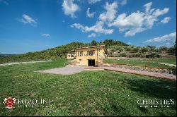 Umbria - VILLA WITH 2,000 OLIVE TREES FOR SALE, CITTÀ DI CASTELLO, UMBRIA