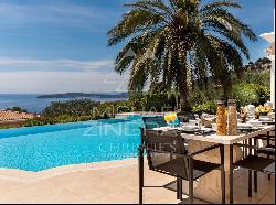 Cap d'Ail - Magnificient Sea view villa with services