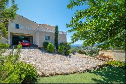 Huge villa for three families with great views of the bay of Roses.