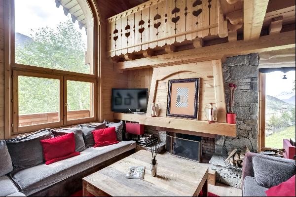 Exceptional chalet for rental in Meribel