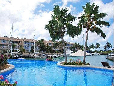 Charming water side apartment for sale in Port St Charles, Barbados