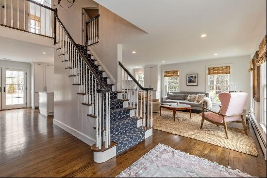 Spend the summer in this stunning, designer decorated home in North Haven. This recently r