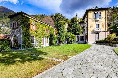 Magnificent period villa with a guest house and mooring overlooking Lake Como