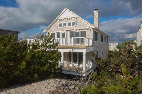 Gorgeous ocean front home available  in Westhampton. Features include large open living ar