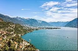 Fantastic building plot for sale in Ronco sopra Ascona with dreamlike lake views