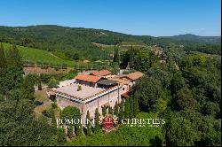 102-HA WINE ESTATE WITH HISTORIC VILLA FOR SALE IN CHIANTI CLASSICO, TUSCANY