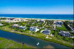 Meadow Lane Modern Bay Front With Dock