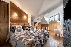 Ski in ski out duplex situated in the center of Courchevel 1850