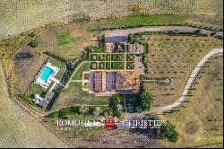 BUONCONVENTO LUXURY VILLA FOR SALE VAL D'ORCIA TUSCANY