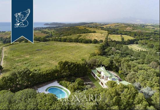 Wonderful designer villa for sale near Piombino