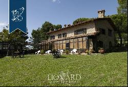 Stunning farmstead with swimming pool for sale in the province of Perugia