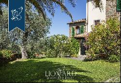 Villa with pool and olive grove for sale in Tuscany