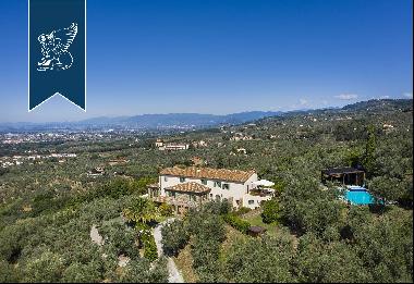 Villa with pool and olive grove for sale in Tuscany