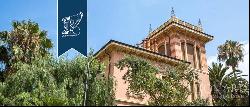 Liberty style villa for sale in Liguria