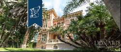 Liberty style villa for sale in Liguria