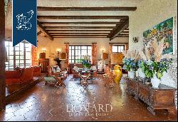 Luxury property surrounded by a private park for sale in Lombardy