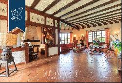 Luxury property surrounded by a private park for sale in Lombardy