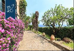 Luxury home with swimming pool and olive grove for sale in Sanremo