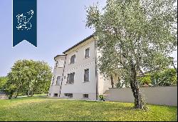 Luxury estate with private garden for sale in Lombardy