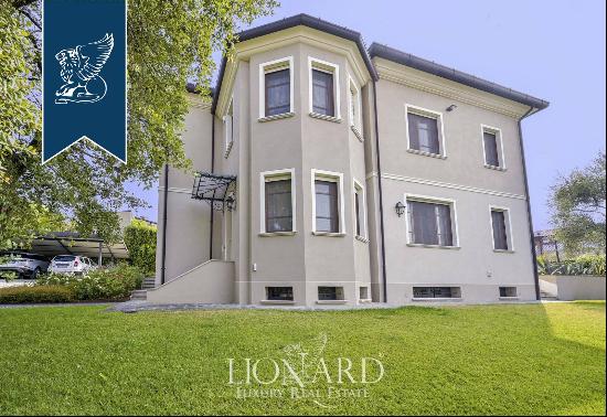 Luxury estate with private garden for sale in Lombardy