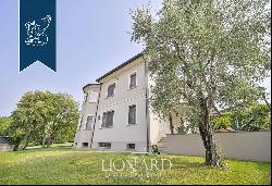 Luxury estate with private garden for sale in Lombardy