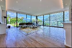 Montagnola: prestigious luxury villa for sale with amazing panoramic view