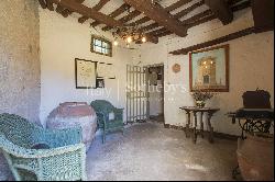 Charming farmhouse with a Xth century parish church in the Pistoia countryside