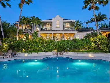 Beautiful private villa with views over the West Coast of Barbados.