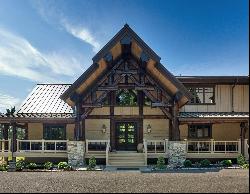 Hybrid-Fusion Red Cedar Log Chalet