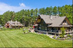 Hybrid-Fusion Red Cedar Log Chalet