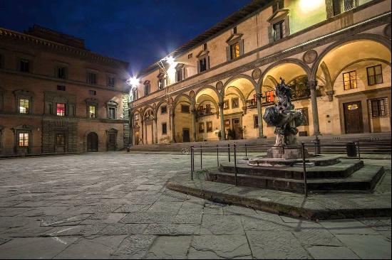 Magnificent 520sqm penthouse in a historic palazzo.