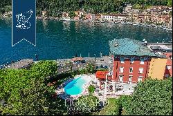 Prestigious hotel for sale directly overlooking the lake in the province of Brescia