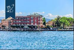 Prestigious hotel for sale directly overlooking the lake in the province of Brescia