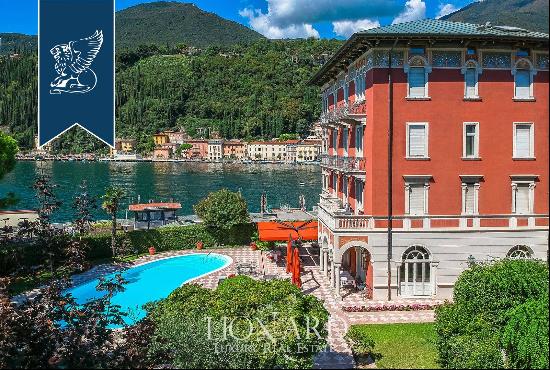 Prestigious hotel for sale directly overlooking the lake in the province of Brescia