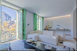 Flat with spectacular views on Paseo de Gracia