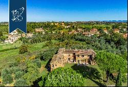 Stunning farmstead with pool for sale near Siena