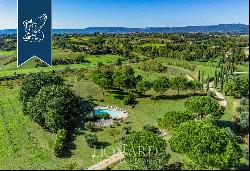 Stunning farmstead with pool for sale near Siena