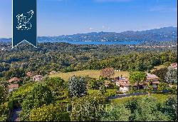 Panoramic estate in a high position by Lake Maggiore